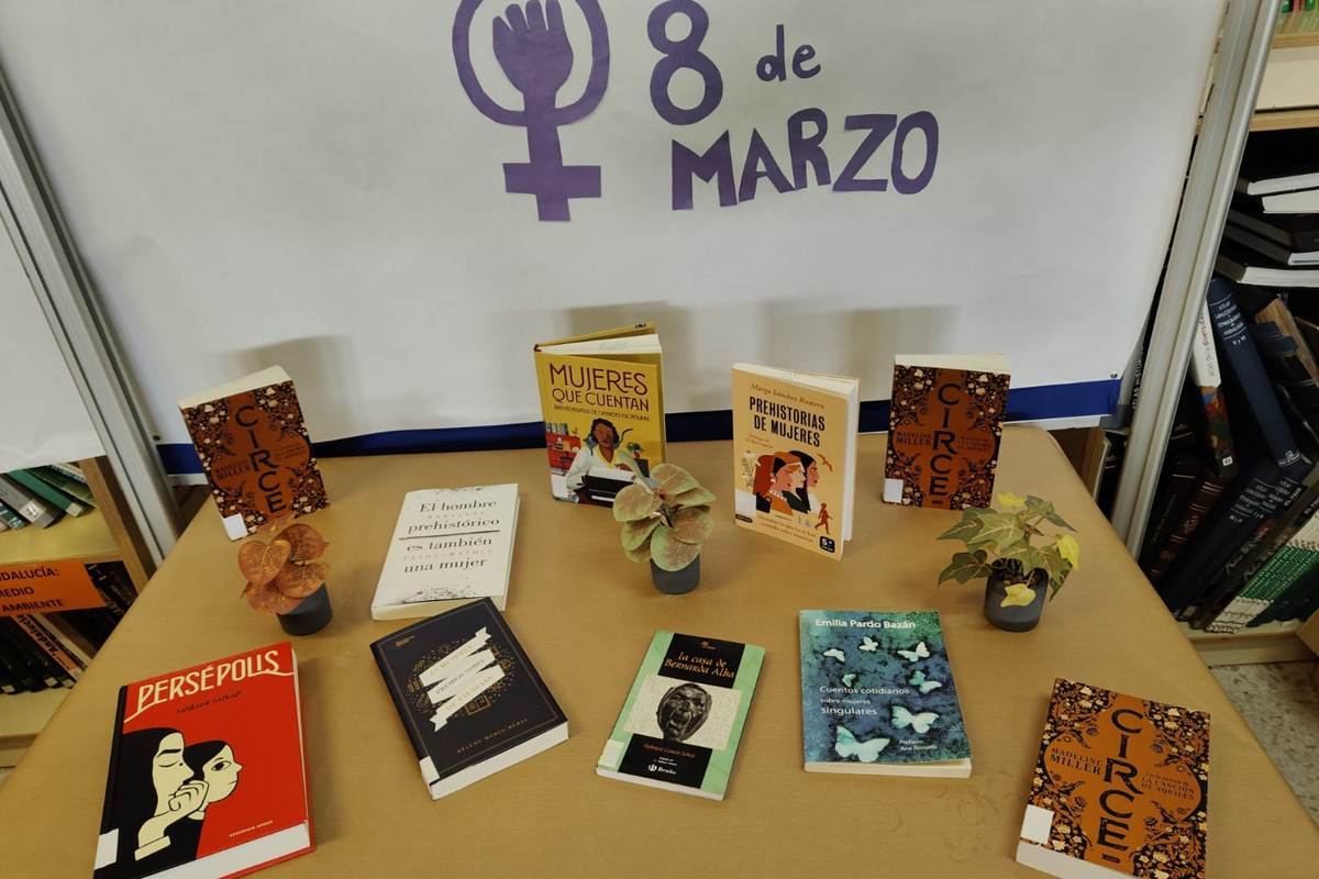 8 de marzo día de la mujer IES Valle del Azahar 06